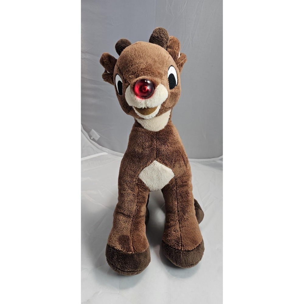 Dan Dee Collector's Choice 15" Plush RUDOLPH‎ Red Nose Reindeer Sings